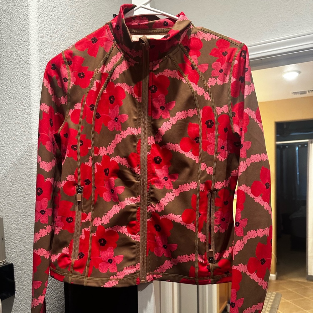 Lexbreezy and ABT Contour Jacket - pink and brown
